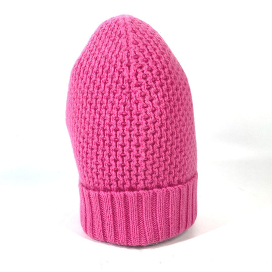 PRADA Knit hat Wool / cashmere pink mens(Unisex) Used Authentic