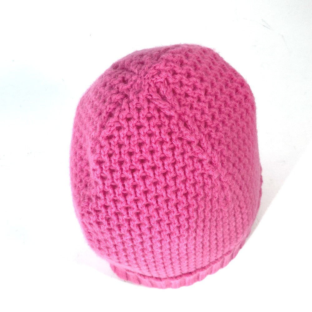 PRADA Knit hat Wool / cashmere pink mens(Unisex) Used Authentic