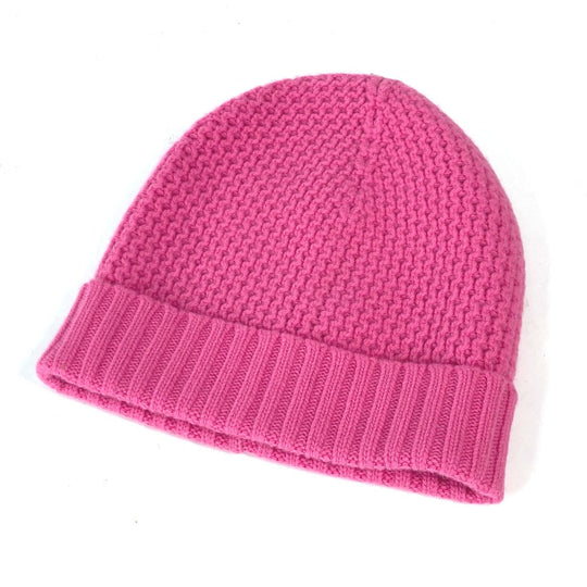 PRADA Knit hat Wool / cashmere pink mens(Unisex) Used Authentic
