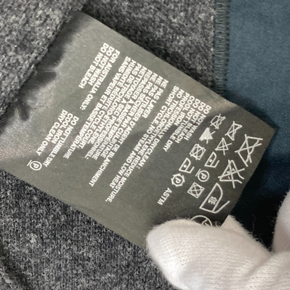 PRADA Scarf cotton gray Sports logo mens Used Authentic