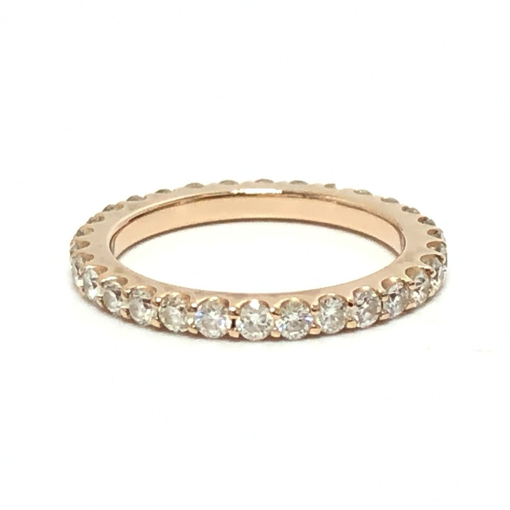 Ponte Vecchio Ring D1.0ct gold Da Earring full eternity diamond