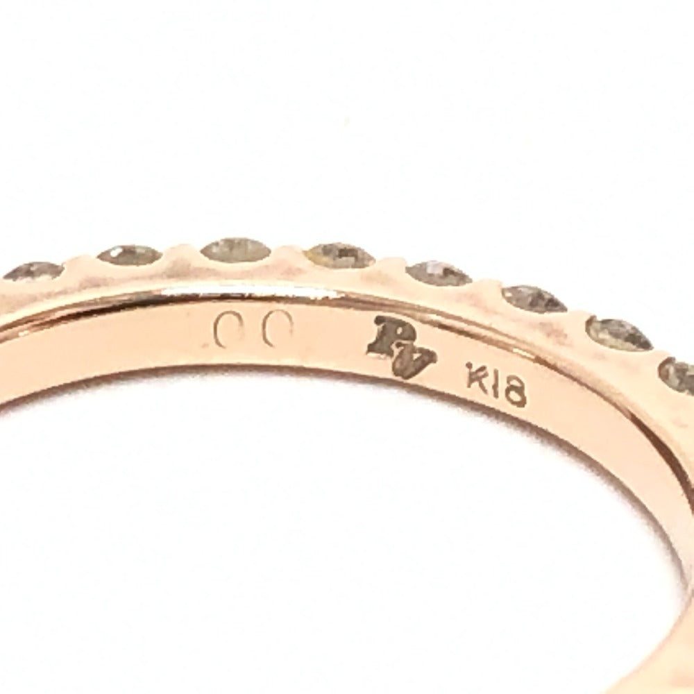 Ponte Vecchio Ring D1.0ct gold Da Earring full eternity diamond