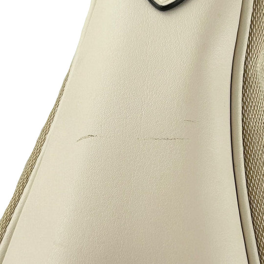 COACH Shoulder Bag F73159 Canvas, Leather beige Women Used Authentic