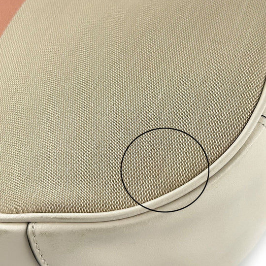 COACH Shoulder Bag F73159 Canvas, Leather beige Women Used Authentic