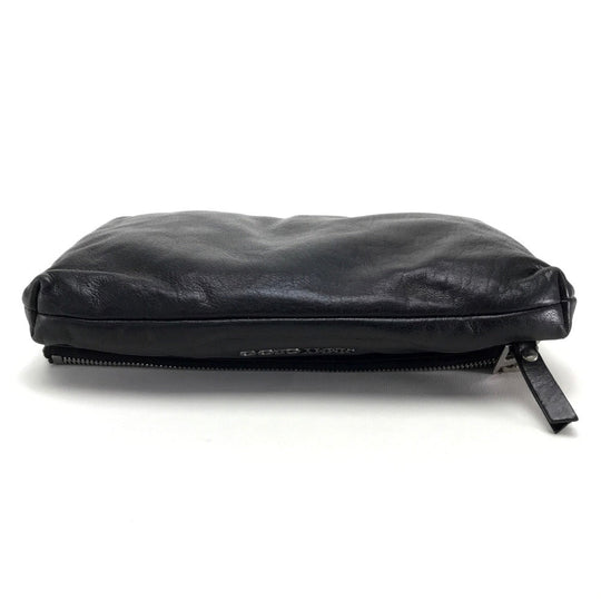 JIMMY CHOO Shoulder Bag leather black quilting Men's Women unisex(Unisex) Used Authentic