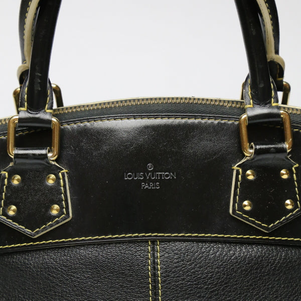 LOUIS VUITTON Handbag M91875 Calfskin Noir (Black) Handbag Suhari LockitPM Women Used Authentic