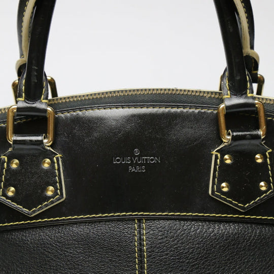 LOUIS VUITTON Handbag M91875 Calfskin Noir (Black) Handbag Suhari LockitPM Women Used Authentic