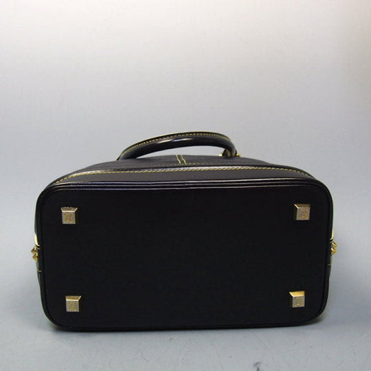LOUIS VUITTON Handbag M91875 Calfskin Noir (Black) Handbag Suhari LockitPM Women Used Authentic