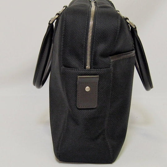 LOUIS VUITTON Handbag M93082 Damier Jean Canvas Noir (Black) Documents bag Damier Jean Yak unisex(Unisex) Used Authentic