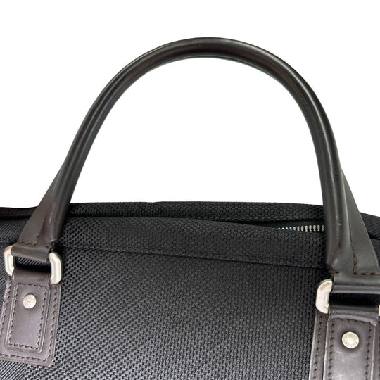 LOUIS VUITTON Handbag M93082 Damier Jean Canvas Noir (Black) Documents bag Damier Jean Yak unisex(Unisex) Used Authentic
