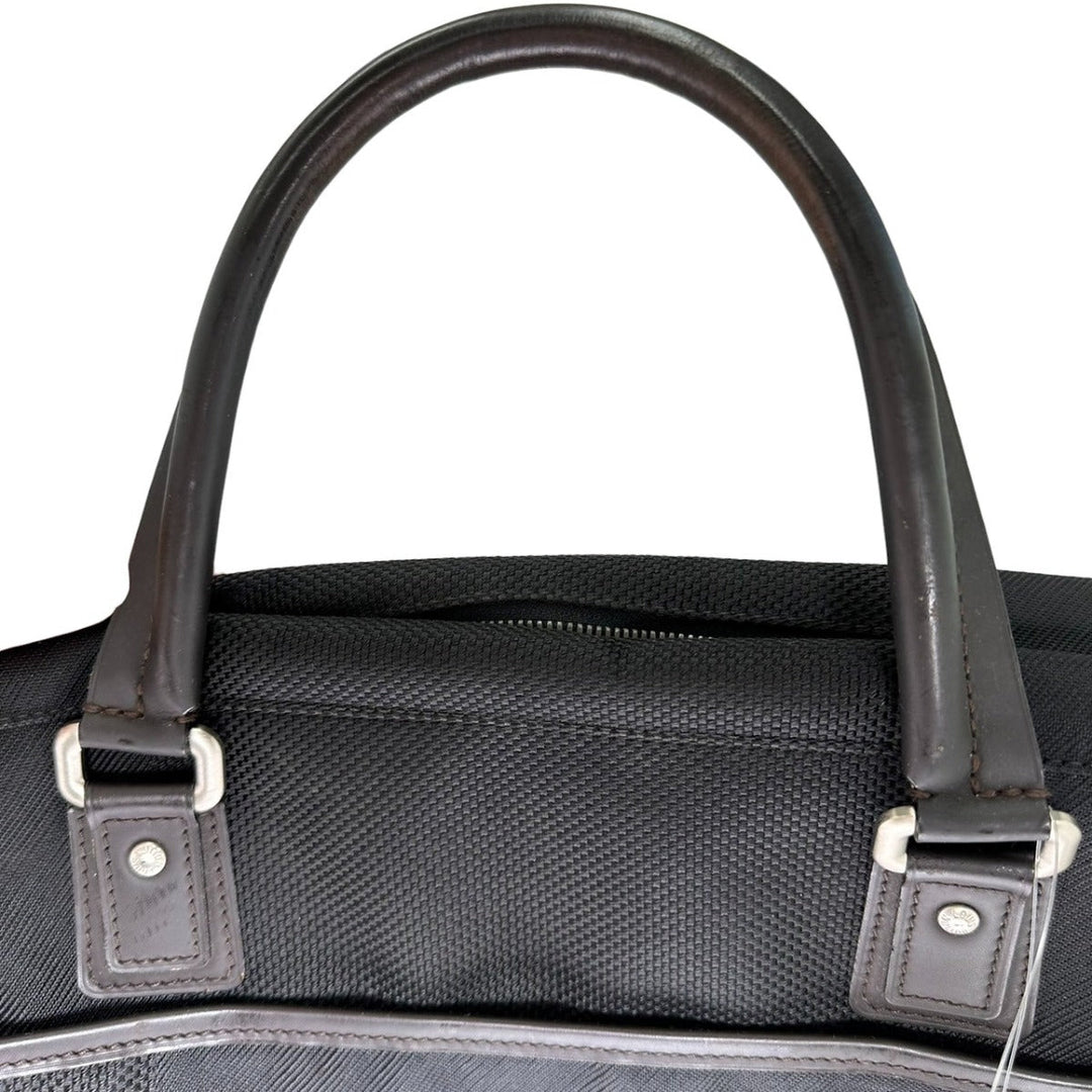 LOUIS VUITTON Handbag M93082 Damier Jean Canvas Noir (Black) Documents bag Damier Jean Yak unisex(Unisex) Used Authentic