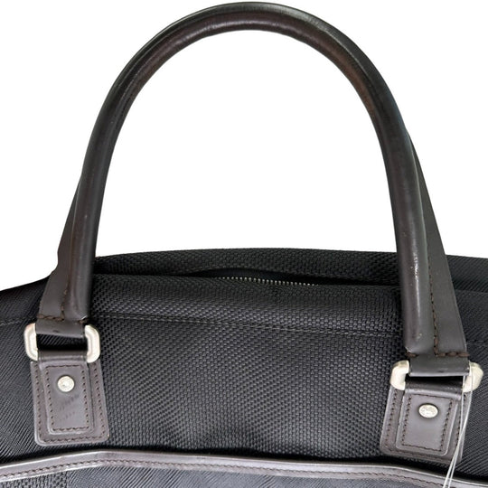 LOUIS VUITTON Handbag M93082 Damier Jean Canvas Noir (Black) Documents bag Damier Jean Yak unisex(Unisex) Used Authentic