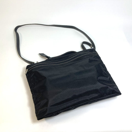 GIRARD-PERREGAUX Handbag mesh black logo Eco bag mens Used Authentic