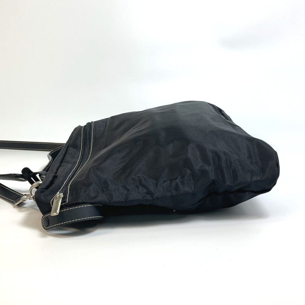GIRARD-PERREGAUX Handbag mesh black logo Eco bag mens Used Authentic