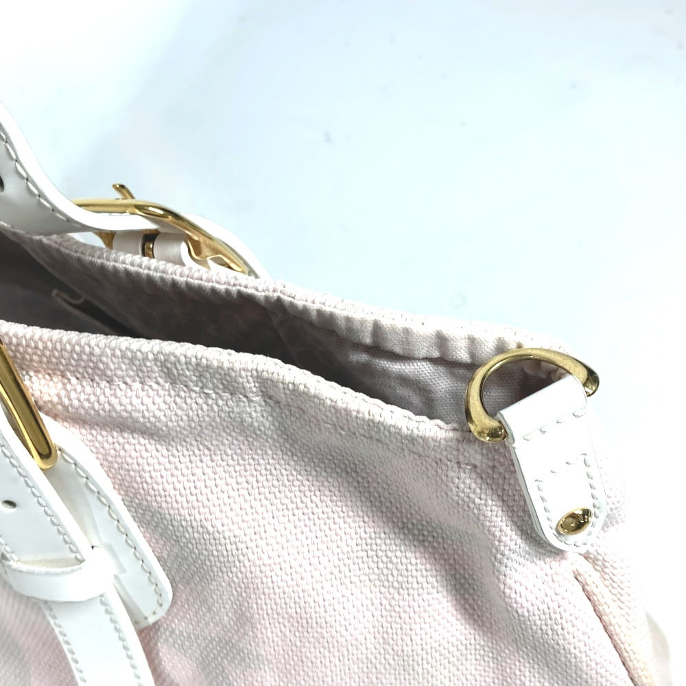 LOUIS VUITTON Shoulder Bag M95672 cotton pink Cruise line Taicienne PM Women Used Authentic