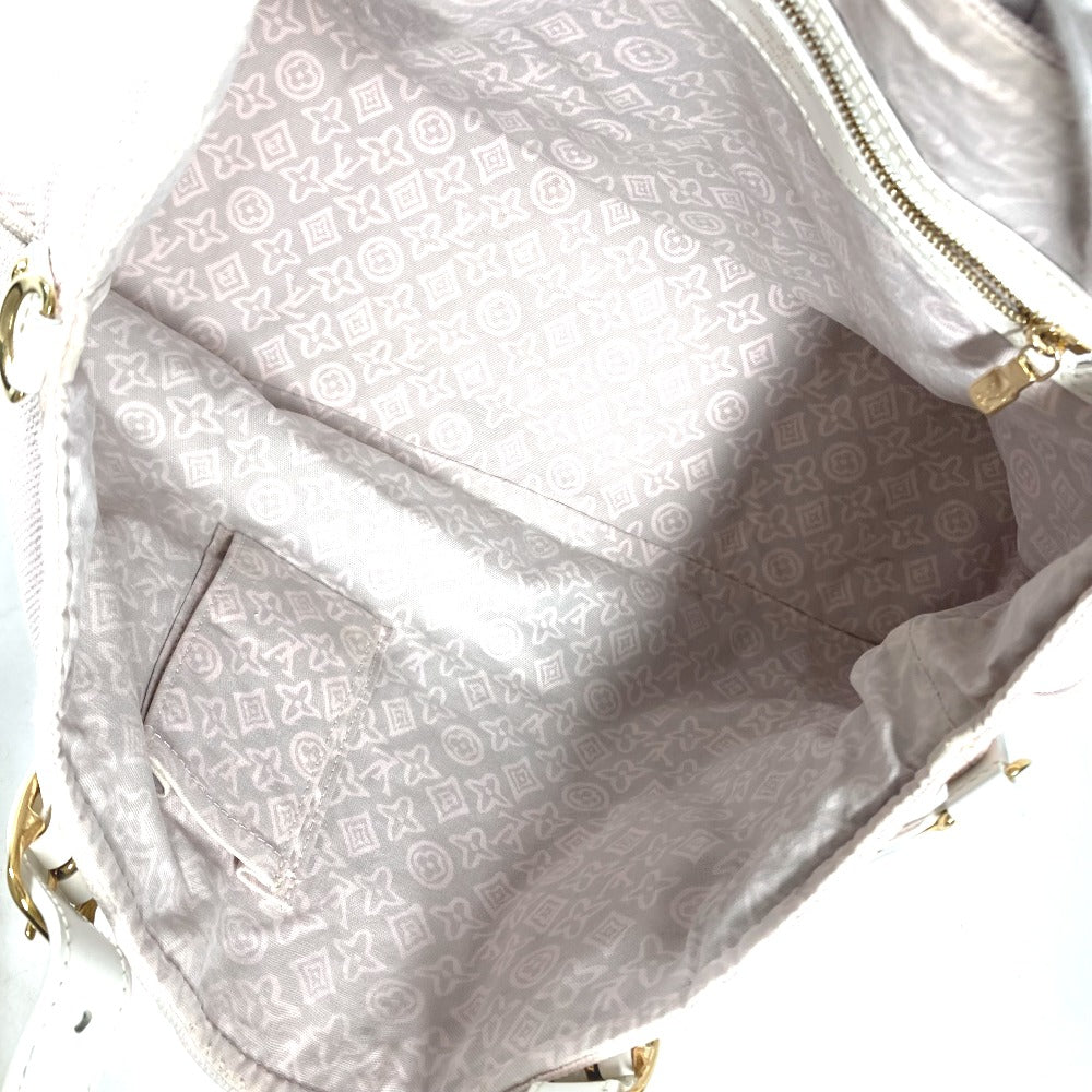 LOUIS VUITTON Shoulder Bag M95672 cotton pink Cruise line Taicienne PM Women Used Authentic