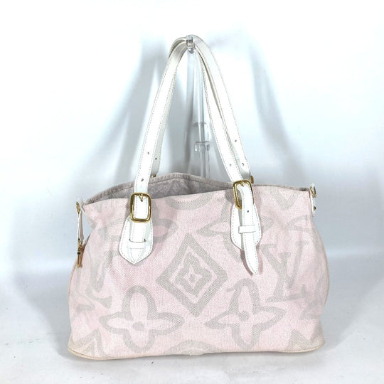 LOUIS VUITTON Shoulder Bag M95672 cotton pink Cruise line Taicienne PM Women Used Authentic