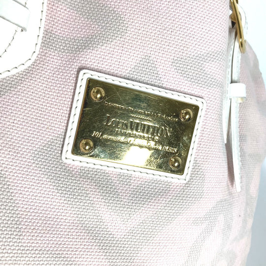 LOUIS VUITTON Shoulder Bag M95672 cotton pink Cruise line Taicienne PM Women Used Authentic