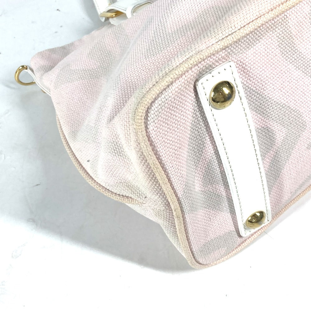 LOUIS VUITTON Shoulder Bag M95672 cotton pink Cruise line Taicienne PM Women Used Authentic