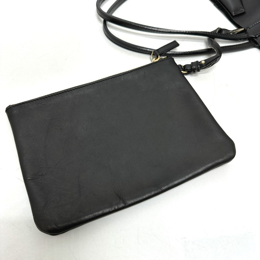 GIVENCHY Tote Bag leather black Antigona Women Used Authentic