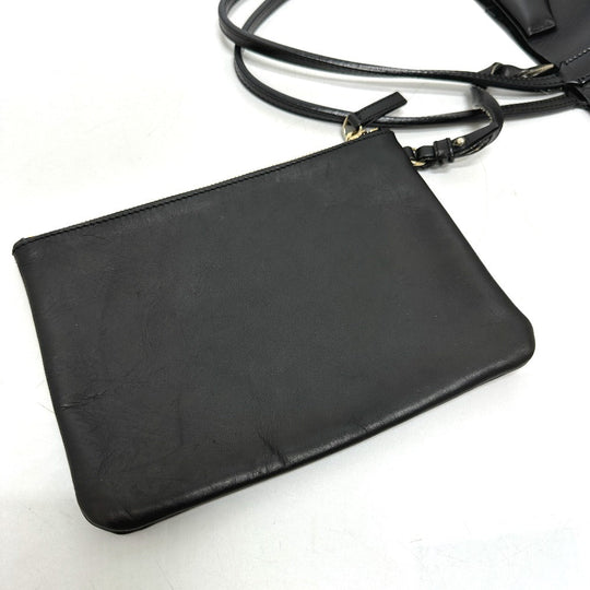 GIVENCHY Tote Bag leather black Antigona Women Used Authentic