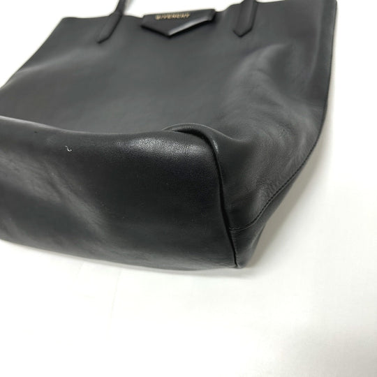 GIVENCHY Tote Bag leather black Antigona Women Used Authentic