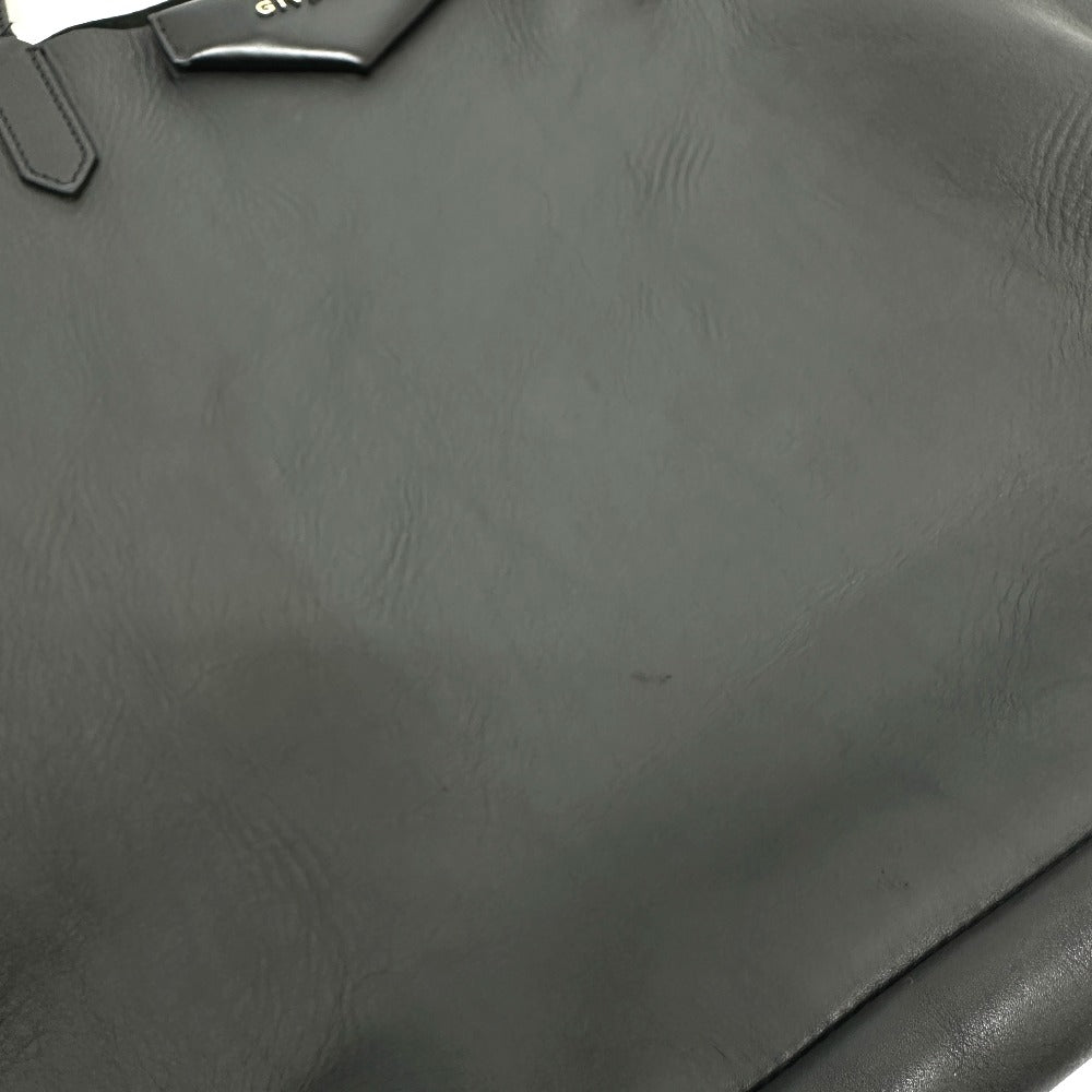 GIVENCHY Tote Bag leather black Antigona Women Used Authentic