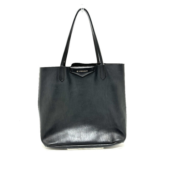 GIVENCHY Tote Bag leather black Antigona Women Used Authentic