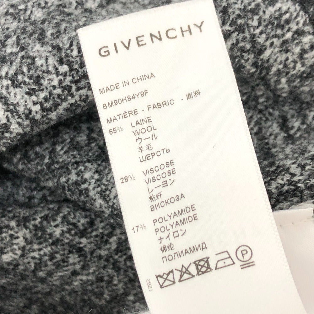 GIVENCHY sweater BM90H84Y9F cotton black Total pattern crew neck Ｌ