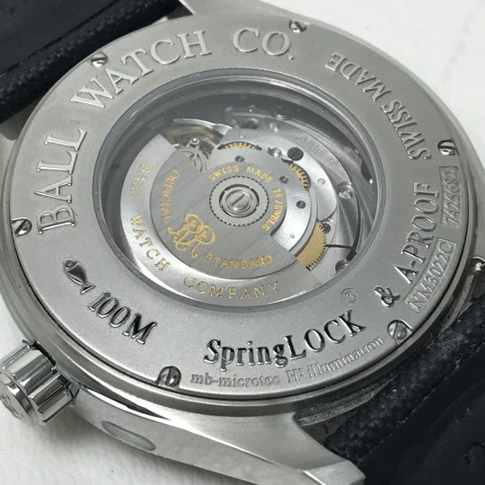 BALLWATCH Watches NM3022C Stainless Steel black Engineer 2 Magneto S mens Used Authentic