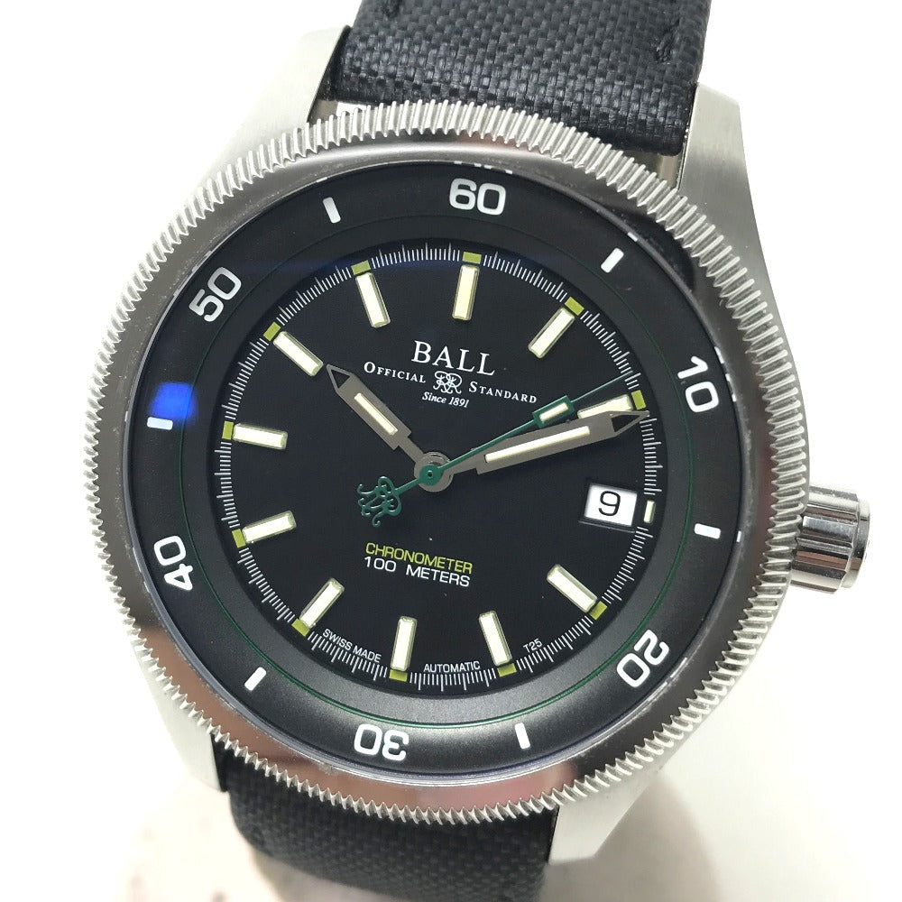 BALLWATCH Watches NM3022C Stainless Steel black Engineer 2 Magneto S mens Used Authentic