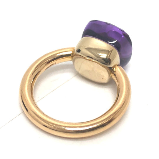 Pomellato Ring 18K Yellow Gold gold Nude Classic Amethyst 2号