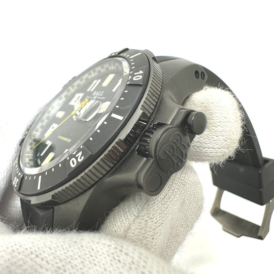 BALLWATCH Watches Mechanical Automatic DM2176A Stainless Steel black Engineer Hydrocarbon black dial mens Used Authentic