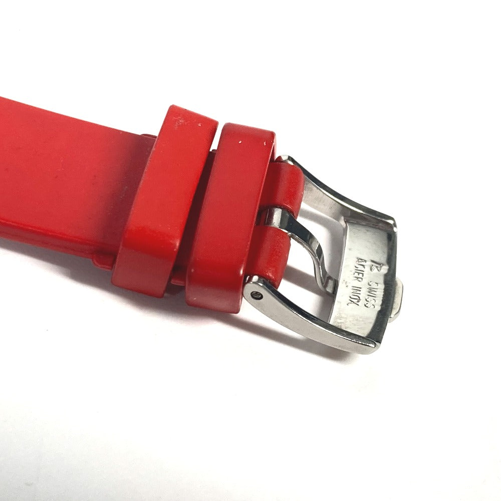 Chopard Watches Quartz 27/8896-402 rubber Red Happy sports BE HAPPY 3P Diamond Women Used Authentic