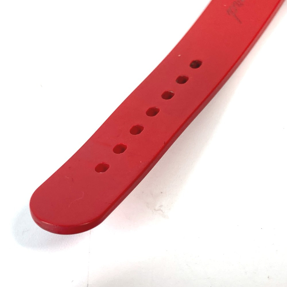 Chopard Watches Quartz 27/8896-402 rubber Red Happy sports BE HAPPY 3P Diamond Women Used Authentic