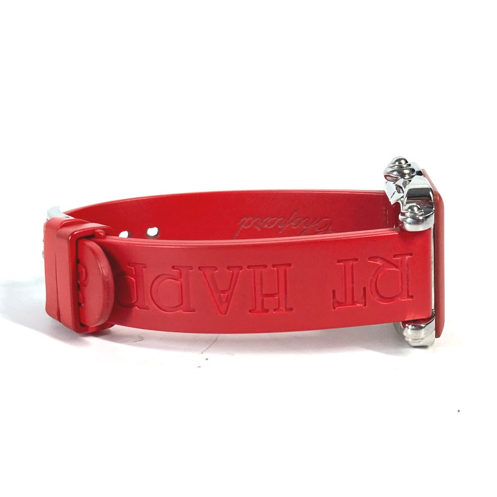 Chopard Watches Quartz 27/8896-402 rubber Red Happy sports BE HAPPY 3P Diamond Women Used Authentic