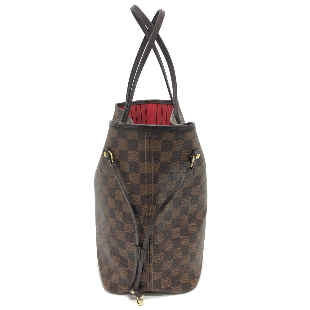 LOUIS VUITTON Tote Bag Ｎ41358 Damier canvas Brown Neverfull MM