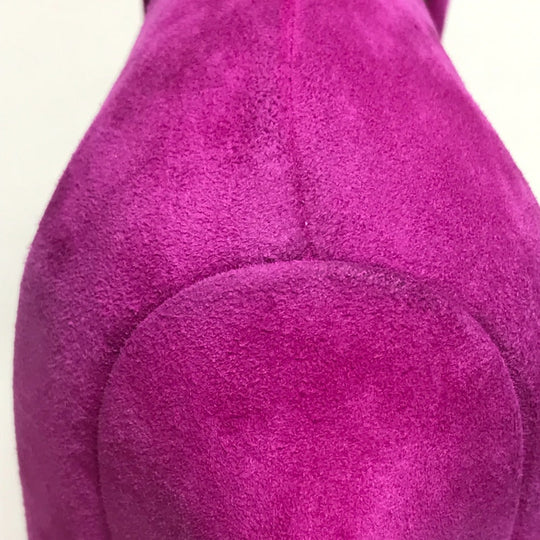 Sergio Rossi pumps suede purple ROYAL BRIGHT PINK Women 36 Used Authentic