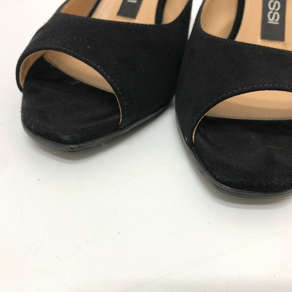 Sergio Rossi pumps A83311 suede black Women 36 Used Authentic
