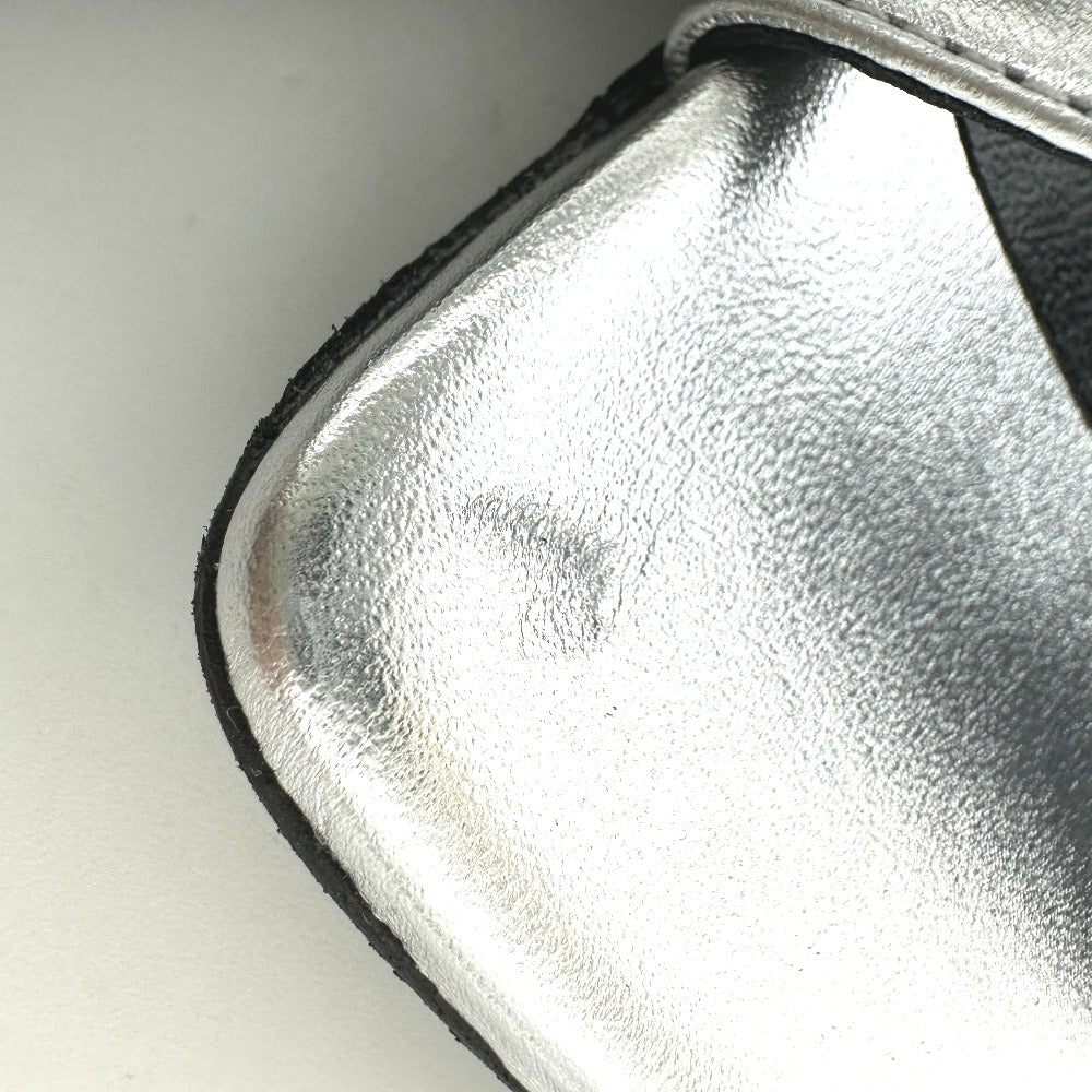 Sergio Rossi Sandals leather Silver Si Rossi Open to 36