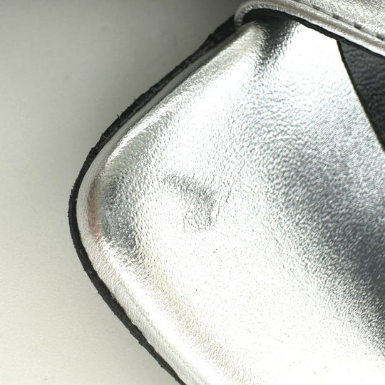 Sergio Rossi Sandals leather Silver Si Rossi Open to 36