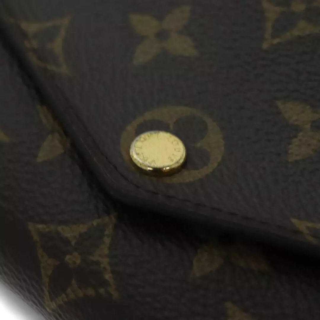 Louis Vuitton Monogram Sarah Wallet Rose Ballerine Long Pink Women