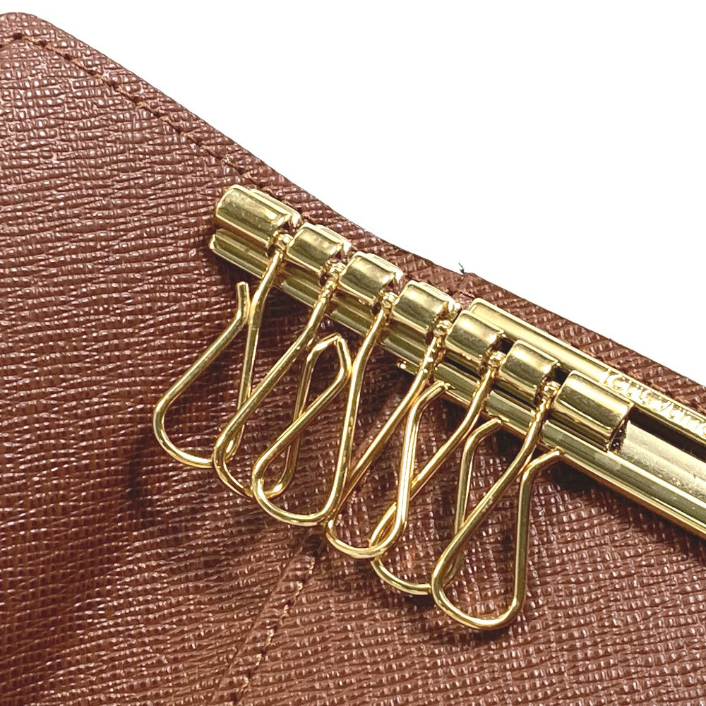 LOUIS VUITTON Key case Key holder  M62630 Monogram canvas Brown Monogram Multicles6 unisex(Unisex) Used Authentic