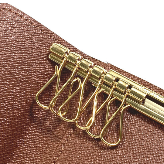 LOUIS VUITTON Key case Key holder  M62630 Monogram canvas Brown Monogram Multicles6 unisex(Unisex) Used Authentic