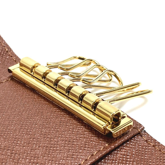 LOUIS VUITTON Key case Key holder  M62630 Monogram canvas Brown Monogram Multicles6 unisex(Unisex) Used Authentic