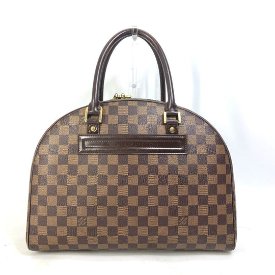 LOUIS VUITTON Handbag N41455 Damier canvas Brown Damier Shoulder Bag Nolita Women Used Authentic