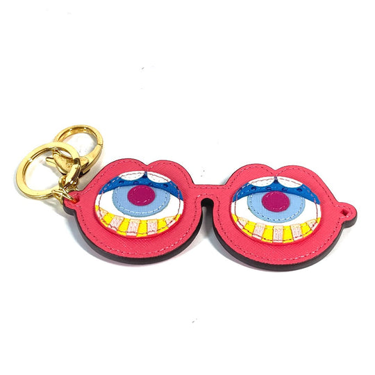 MCM key ring leather pink CRAIG & KARL collaboration Craig & Karl Eyeglasses Design unisex(Unisex) Used Authentic