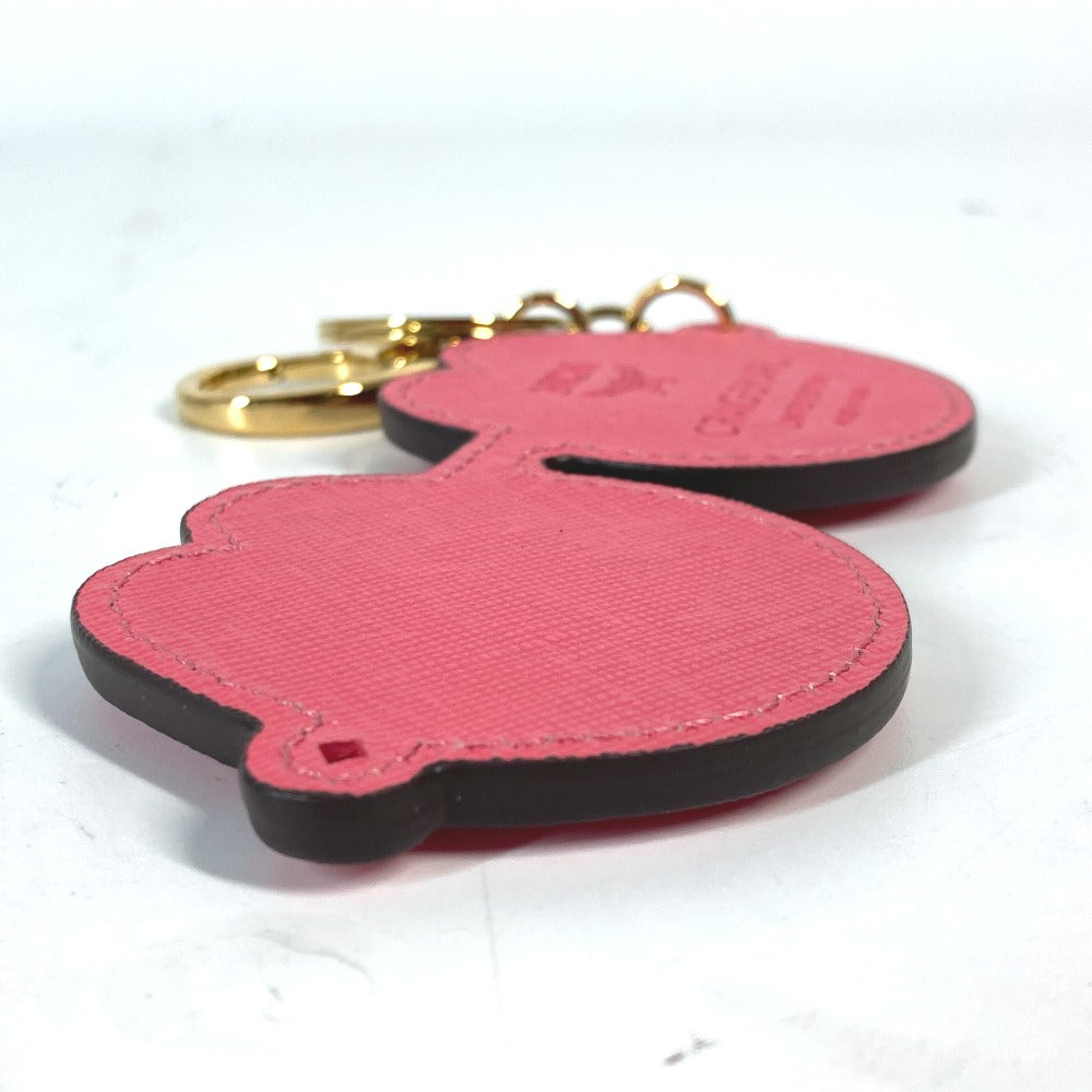 MCM key ring leather pink CRAIG & KARL collaboration Craig & Karl Eyeglasses Design unisex(Unisex) Used Authentic