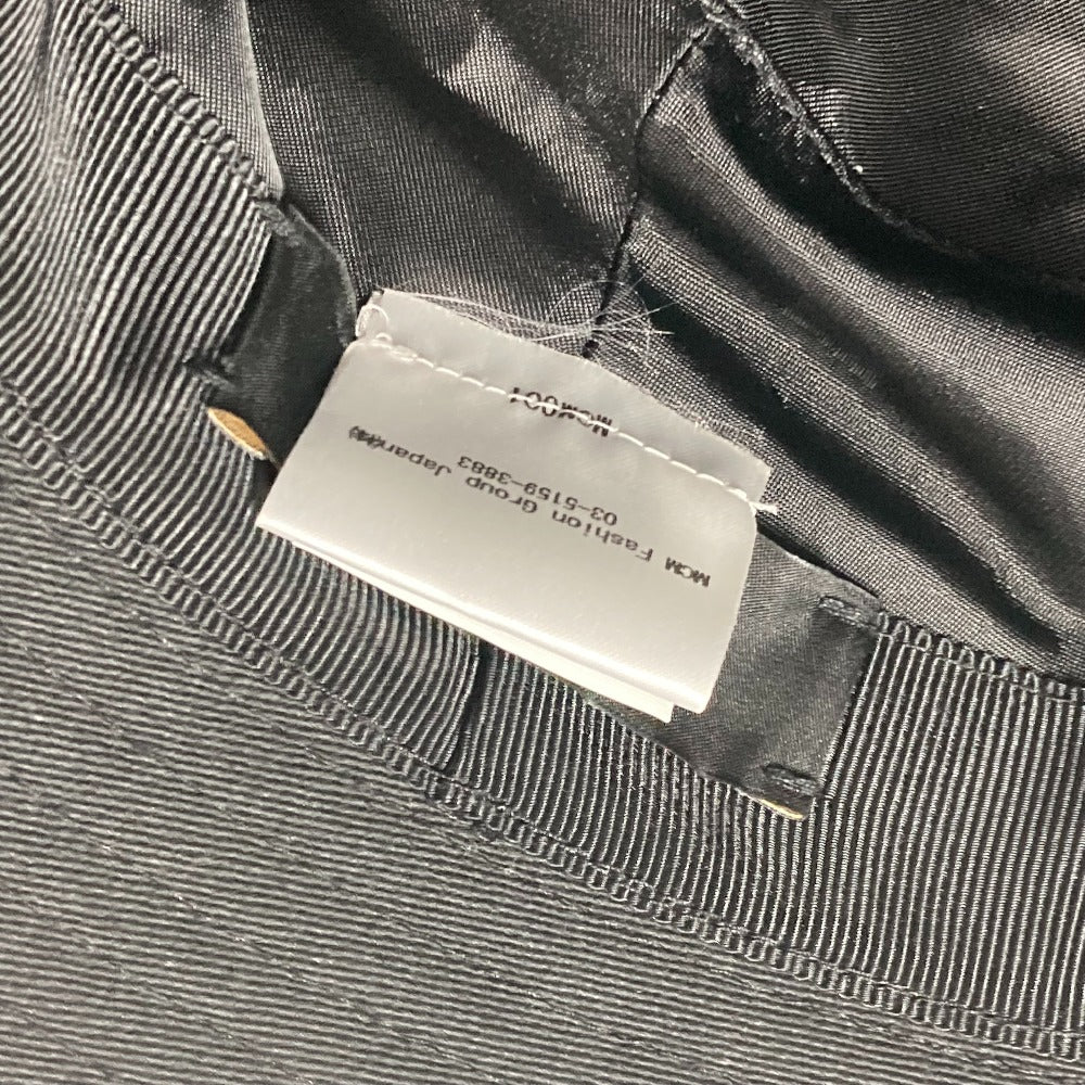 MCM hat cotton black Hat Hat Bucket Hat Bob Hat logo mens Used Authentic