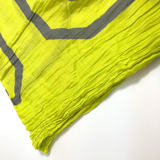 LOUIS VUITTON shawl MP2152 Cotton, Silk yellow Etoile Fleur Louis Women Used Authentic